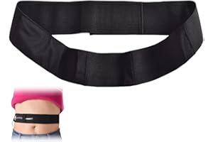 Tomedeks Peritoneal Dialysis Catheter Belt,Peritoneal Dialysis Belt,G Tube Holder for Men and Women,Catheter Straps,Dialysis Catheter Belt for PD,G,PEG,J Tube Fixed,Dialysis Accessories(Black/Medium)