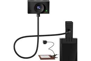 DANYESTH Webcam 1080P mit Mikrofon und Sichtschutzklappe – USB Webcam für PC, Laptop & Zoom, Augenkontakt-Kamera mit automatischer Lichtkorrektur, Plug & Play für Home-Office, Streaming & Videokonferenzen