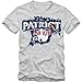Produktbild Patriot Football #11 T-Shirt | Football | USA | Herren | Shirt, Farbe:Graumeliert (Grey Melange L190);Größe:XXL
