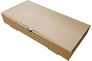 EUROPA INDUSTRIES 12" x 6" x 2" Plain Brown Fish and Chips Chippy Takeout Takeaway Die Cut Boxes Qty 50