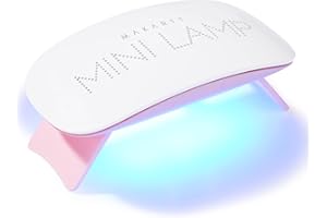‎MAKARTT Makartt Mini UV Nagel Lampe - Mini UV lampe für gelnägel, LED Nail Lamp für Nageltrockner Nagellicht Aushärtungslampe mit 60er-Sekunden-Timer USB für Gel Nagellack, praktische Reise Gel Nagel