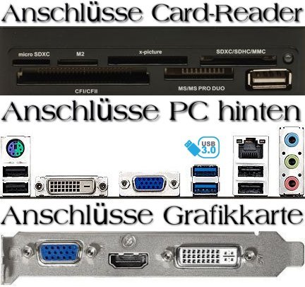 ULTRA Gaming / Multimedia COMPUTER mit 3 Jahren Garantie! | Octa-Core! AMD FX 8320 8 x 4000 MHz | 8192MB DDR3 | 1500GB S-ATA II HDD | AMD Radeon R7 260x | USB3 | AM3+ Mainboard | 22x Dual Layer DVD-Brenner | All-In One Card-Reader | 7 USB-Anschlüsse | Windows7 Professional 64 | GDATA Internet Security 2014 | #4636 - 4