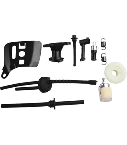 Kit Pompa Olio Per Motosega Cinese 25CC 2500 - Tubo, Filtro, Vite Senza Fine In Ferro