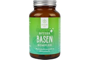 ‎BITTERLIEBE BitterLiebe® Plus Bitter Basen Komplex - Basentabletten 120 Stk. mit Zink für eine Säure-Basen-Balance I vegane Säure Tabletten I Basenpräparat