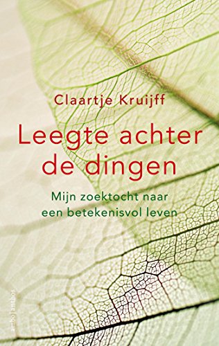 Ebook Leegte achter de dingen