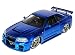 Produktbild Nissan Skyline GT-R R34 Blau Brian´s Paul Walker The Fast and the Furious 1/24 Jada Modell Auto