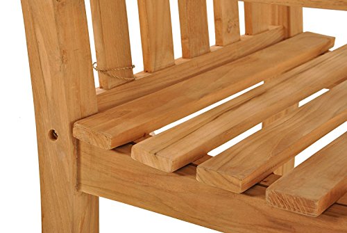 SAM® Sparset: Teak Holz Gartensessel Caracas, Gartenstuhl, inklusive Auflage in beige, Sessel aus Massivholz, Bequeme Armlehnen, Holzstuhl, ideal für Balkon, Garten und Terrasse [53257863] - 4