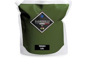 BARBOUILLE - Peinture Acrylique Crocodile - Effet Mat-Poudré - Peinture Mur & Plafond - Lessivable - Séchage En 30 min - COV A+ - Fabriquée En France - 2,5 L