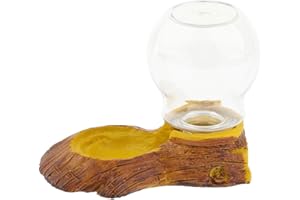 Tubayia Distributeur d'eau automatique avec gamelle pour reptiles, tortues, geckos