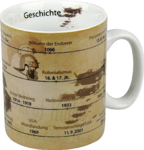 Preisvergleich Produktbild Wissensbecher Geschichte 460ml (Geschichte)