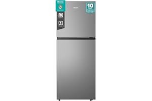 Hisense HTM55203D2, 264 Litres Top Mount Refrigerator, No Frost Technology, Big Door Balcony, LED Interior Light, Deodorizing Filter, Multi Air Flow, Silver