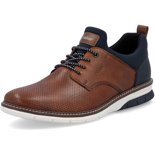 Mocassins Rieker Pour Homme - Modèle 14459, Semelle Intérieure Souple