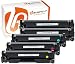 Produktbild Bubprint 5 Toner kompatibel für HP CF400A CF401A CF402A CF403A 201A für Color Laserjet Pro M252DW M252N M274N M274DN MFP M277DW MFP M277N BK C M Y