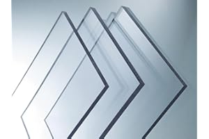 GENERIC Britshield® Polycarbonate Clear Plastic Acyrlic Sheet A1 A2 A3 A4 A5 A6 (2mm 3mm 4mm 5mm 6mm 8mm 10mm) (Thickness: 8mm, A5 (148x210) mm)