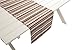 Produktbild Outdoor TISCHLÄUFER "Antibes braun-beige" Gartentisch Läufer Tischdecke Tisch-Deko wasserabweisend 42cmx145cm