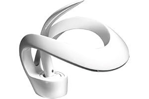 SJQKA Robinet Cascade Salle De Bain, Mitigeur Lavabo Avec Valve En Céramique Monocommande Chaude Et Froide Réglable (Blanc)