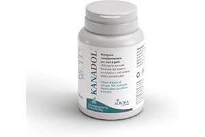 Aurora Biofarma Kanadol 50 Compresse - Mangime complementare utile per la normale funzione del sistema nocicettivo ed endocannabinoide - Adatto a Cani e Gatti