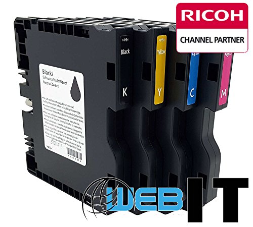 Ricoh SG41 Multipack - je 1x black, cyan, magenta und yellow Originalpatrone - GC41MP für Ricoh Aficio SG 3100 snw, SG 3110 dn, SG 3110 dnw, SG 3110 n, SG 3110 sfnw, SG 7100 dn, SG-K 3100 dn Drucker