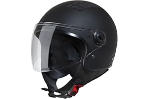 VINZ como Casco Jet con Visera | Casco Scooter & Moto & Vespa | ECE 22.06 Homologado | En Tamaño XS - XL | para Hombre y Mujer