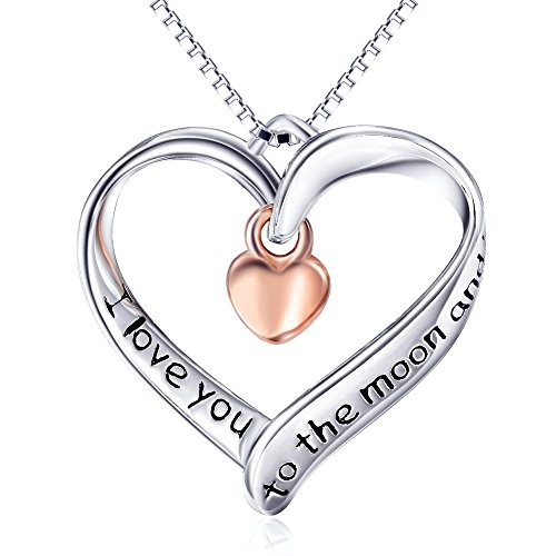 ELBONTEK Womens Necklaces-Sterling 