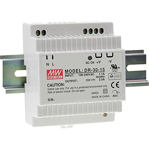 Preisvergleich Produktbild Unbekannt SNT Din-SCHIENE 30W 15V / 2A