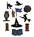 Produktbild Buttons Galore Knöpfe aus robustem Kunststoff "Witchcraft & Wizardry", mehrfarbig