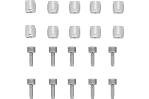 VGEBY Inserto per Oliva per Bici,Freno a Disco Oliva Inserto Set di 10 Pastiglie per Freni a Disco Idraulici Sostituzione Inserto per Inserto Oliva per AVID SRAM