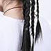 eBoot Black Elastic Bands Hair Rubber Bands Hair Ties, 2000 Pieces