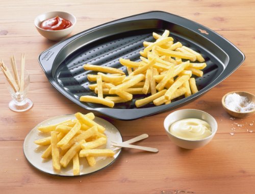 KAISER Pizza & Pommes Backofen-Set 2-teilig Delicious Blech Made in Germany Handwäsche - 5