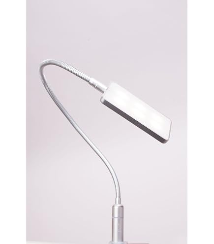 Kalb 3W LED Bedlamp Dimbaar Met Flexibele Zwanenhals - Touch Leeslamp Chroom