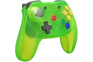 Retro Fighters Brawler64 Wireless 2.4G Controller Extreme Green