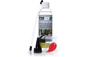 TR10Pro 250ml Treadmill Silicone Oil Lubricant For Treadmill Belt-Deck - Use For Equipment Applications Extra Long Control Flow Applicator Fast & Easy To Use On All Treadmills In Gyms/Homes