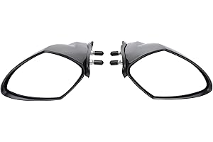 GOOFIT Espejo para par de repuesto de barco de motor Reemplazo para WaveRunner VX110 VX110 VXR VXS V1 FX Sport Deluxe Cruiser EX Series 2005-2009