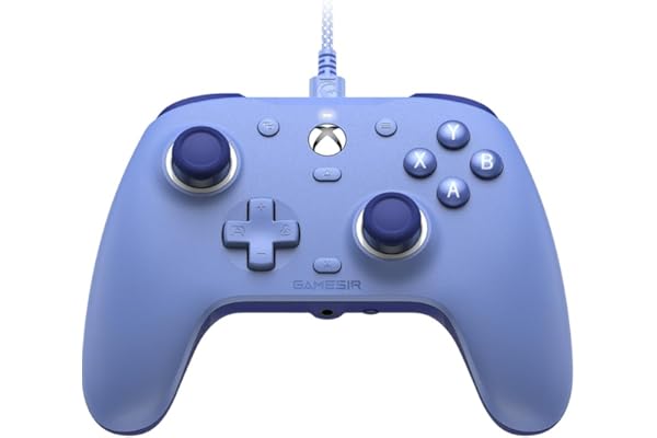 GameSir G7 SE Manette Filaire pour Xbox Series X|S, Xbox One & Windows 10/11, Manette de Jeu Plug and Play avec Joysticks à Effet Hall, Prise Audio 3,5 mm (Bleu)