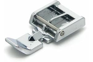 Tysew Domestic Sewing Machine Universal Clip-On Zipper Presser Foot / Feet for Singer, Brother, Elna, Janome, Husqvarna, Pfaff, Toyota, Jones, Frister & Rossmann, Viking Machines etc