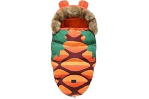 DSOAR Pram Footmuffs Universal Pushchair Footmuff Winter Warm Baby Cosytoe Outdoor Waterproof and Windproof, Suitable for Pushchairs, Strollers, Prams, Buggy