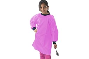 ND SPORTS Only Global Childrens Kids Waterproof Apron Smock Painting Art Craft Choose Color & Size