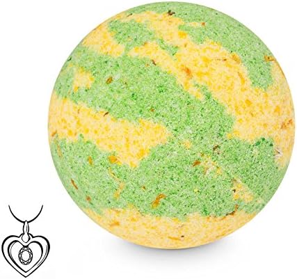 JewelBath, Bath bomb "Flower Garden" with a silver jewellery surprise (Pendant) worth up to £250.