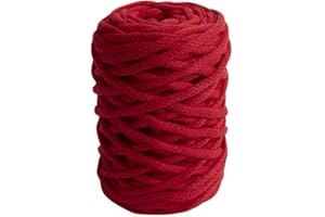 DMC - Eco Vita 12 | Filato in cotone riciclato - 4 mm di grossezza con aspetto "cordonetto" | 250 g - 55 m