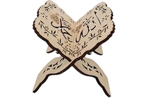 OTKARXUS Ramadan Corano - Supporto pieghevole per la lettura del tavolo musulmano Ramadan, decorazione Eid Al Fitr