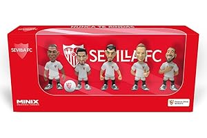 MINIX - Sewilla - Opakowanie 5 sztuk - Figurki PVC 7 cm - V2 (Ramos, Rakitic, Mir, Navas, Fernando)