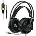 Produktbild 2017 SUPSOO G810 Xbox one,PS4 Gaming Headset Multi-Platform Gaming Headset mit Mic 3.5 mm Klinke in-Line Lautstärkeregler Over-Ear Gaming Kopfhörer für neue Xbox One/PC/Mac/PS4/Smartphones-black
