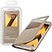 Produktbild Tasche ORIGINAL für Samsung sm-a520 Galaxy A5 (2017) – S View Standing Cover mit Fenster und Ständer Gold ef-ca520pfegww