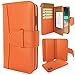 Produktbild Piel Frama Modell WalletMagnum - Lederhülle für iPhone XS Max, Orange