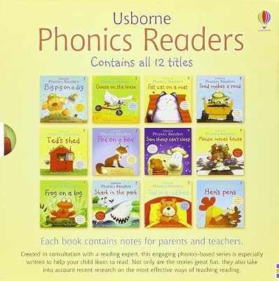 Usborne Phonics Readers - 12 book set