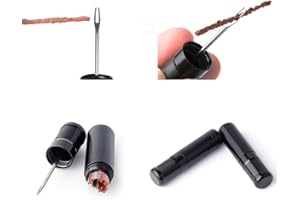 Iriisy 1 Set de reparación para Ruedas, Neumático de Bicicleta Kit de reparación para Carretera montaña neumático, Herramienta de Enchufe, Equipos de Ciclismo, Bike Tire Repair Tool Kit