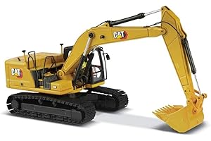 CATERPILLAR 330 NG Excavator - Diecast Masters 1/50 Scale Construction Vehicle Model for Collectors & Hobbyists, Ages 14+