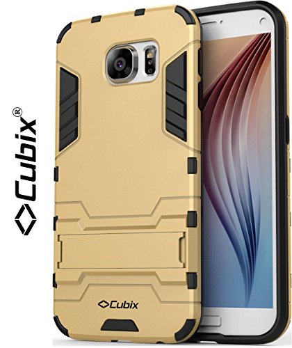 Cubix Robot Case For Galaxy S7 Case Back Cover Uv Coated Slim Hybrid Defender Bumper Shock Proof Case Armor Cover With Stand For Galaxy S7 Gold RS.399 (73.00% Off) - Amazon