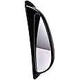 Semaphore 2 pcs Wide Angle Blind Spot Mirrors With Convex Clean Surface Stick on B-Pillar for Rear Seat Passengers Compatible With Toiota Innova Crysta