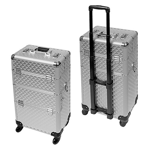 Friseurkoffer Alu Trolley Koffer Schminkkoffer Pilotenkoffer Visagistenkoffer Farbwahl - 2